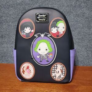 NEW Loungefly Beetlejuice Character Frames Mini Backpack SANRIO Movie Cartoon